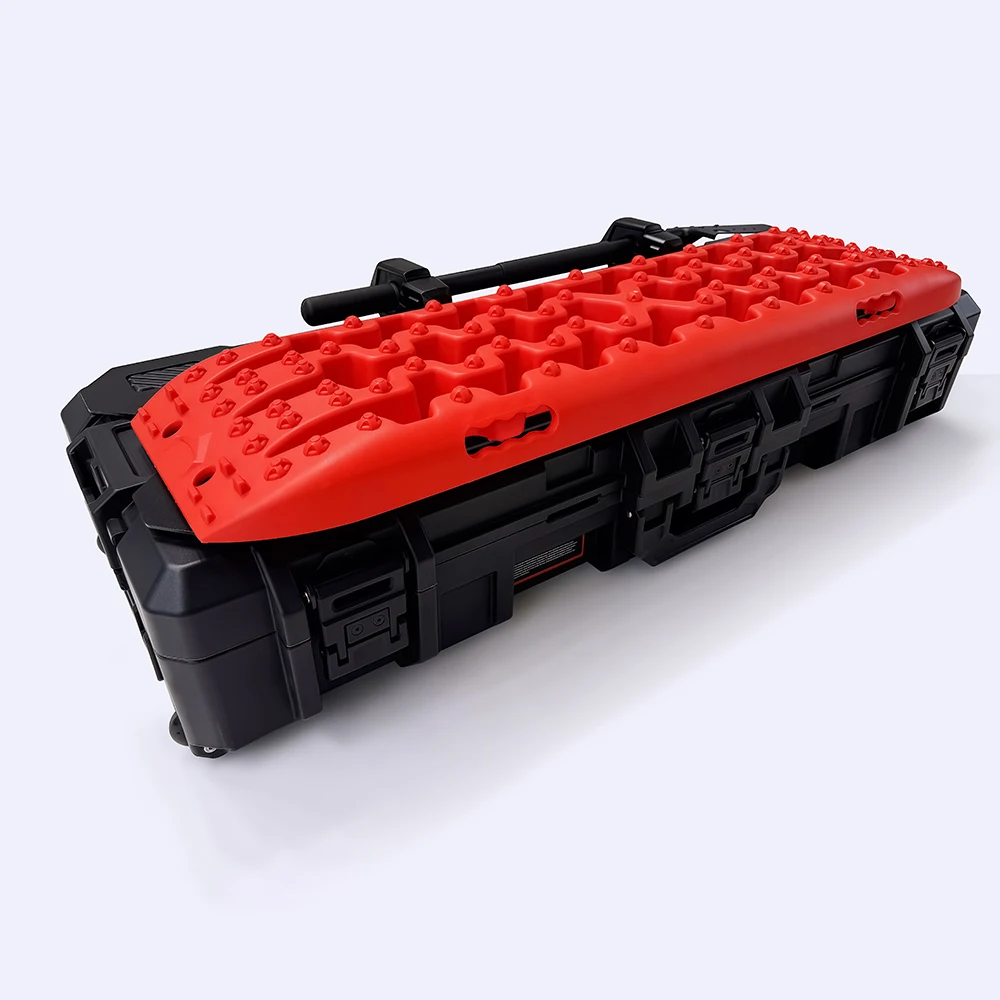 

Outdoor Camping Accessories Roof Top 4x4 Camping Box 62L Storage Box Black Logo Customization Accepted Tool Box