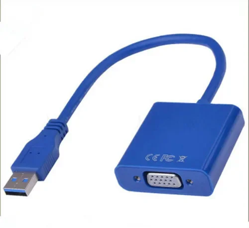 

USB3.0 Video Graphic Card Display External Cable Adapter for WIN7 WIN8 Vista 1080P/ USB 3.0 to VGA Adapter Connector