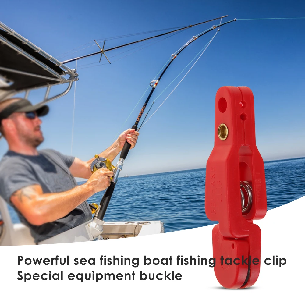 Snap Trolling Release Clips Quick Buckle Grip Clamp Controller For Planer Board Offshore Downrigger In Rings Fishing Accessories