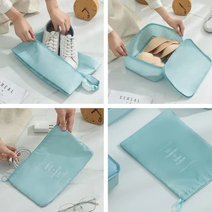 Seyahat Organizatörü Saklama Çantası Seti Bavul, Ambalaj Küpleri ve Kılıfları, Defterler, Çantalar, Giysiler, Ayakkabılar, Çantalar Düzenli, Katlanır, zmt, 7 Adet çantalarda 12 büyük satış ciagem-no. 2