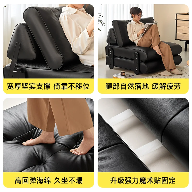 Folding sofa bed