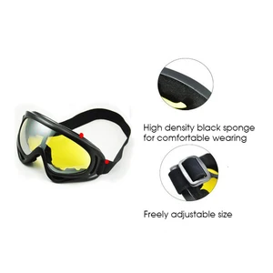 Windproof Face Mask Goggle Motorcycle Glasses Snowboard Glasses Riding Glasses Motocross UV Protection Glasses Outdoor Summer Summer 5 Main Sales Motocross Glasses - №3