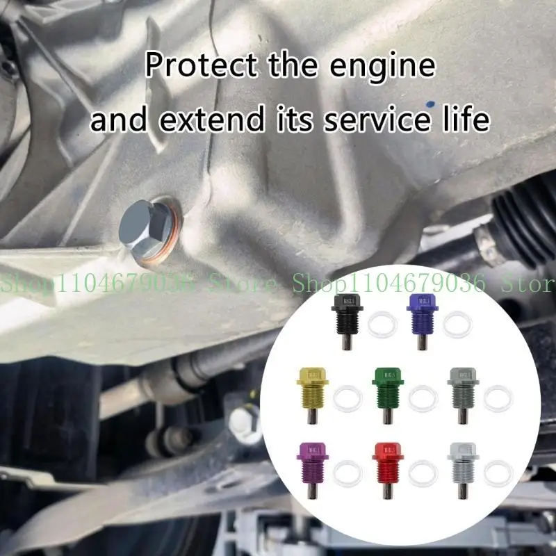 

Алюминиевая пробка слива масла 652F с аксессуаром для замены прокладки, простая установка