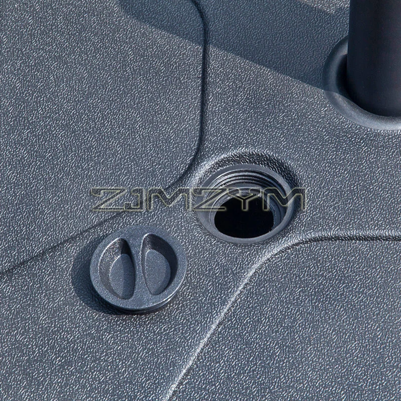 Heavy-Duty Embedded Patio Umbrella Base for Outdoor, Can Be Filled with Water and Sand, 40KGS Weight