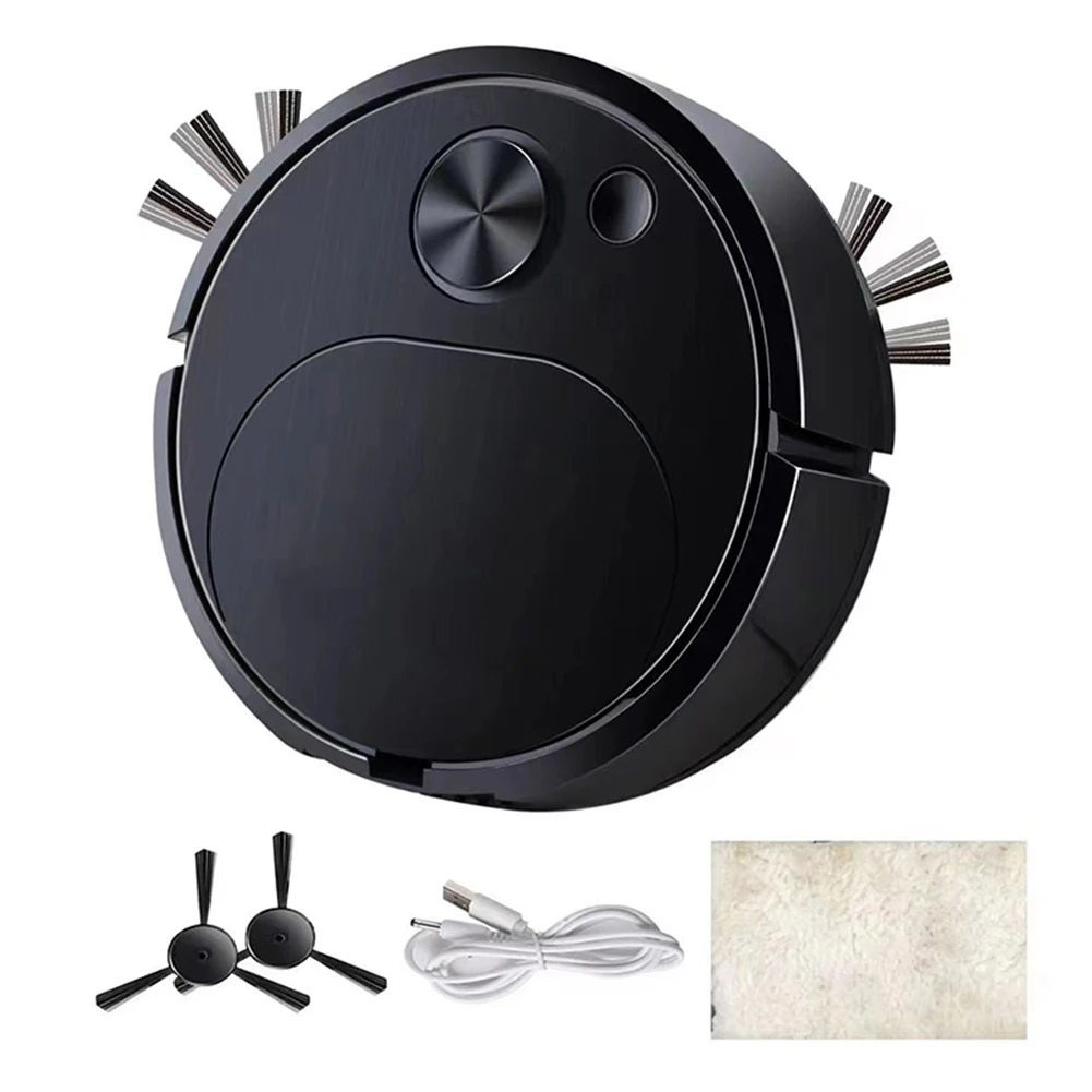 Sleek Robotic Vacuum with Mop Feature for Pet Owners Seeking Efficient Cleaning Solutions Smart Navigation Technology