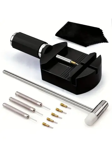 Watch Link Removal Tool Kit, Watch Band Tool Strap Chain Pin Remover Repair Tool Kit For Watch Band Strap Adjustment, Watc