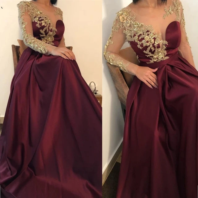 Vestido color vino para graduacion hotsell