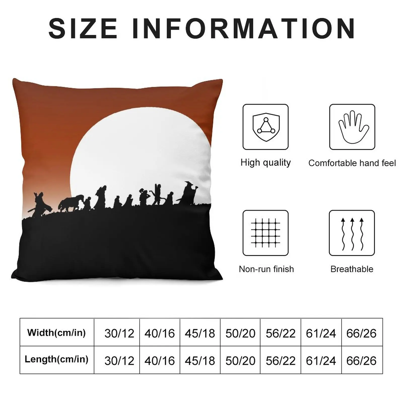 The Fellowship Throw Pillow Decorative Cushions For Living Room Cushion Child pillow