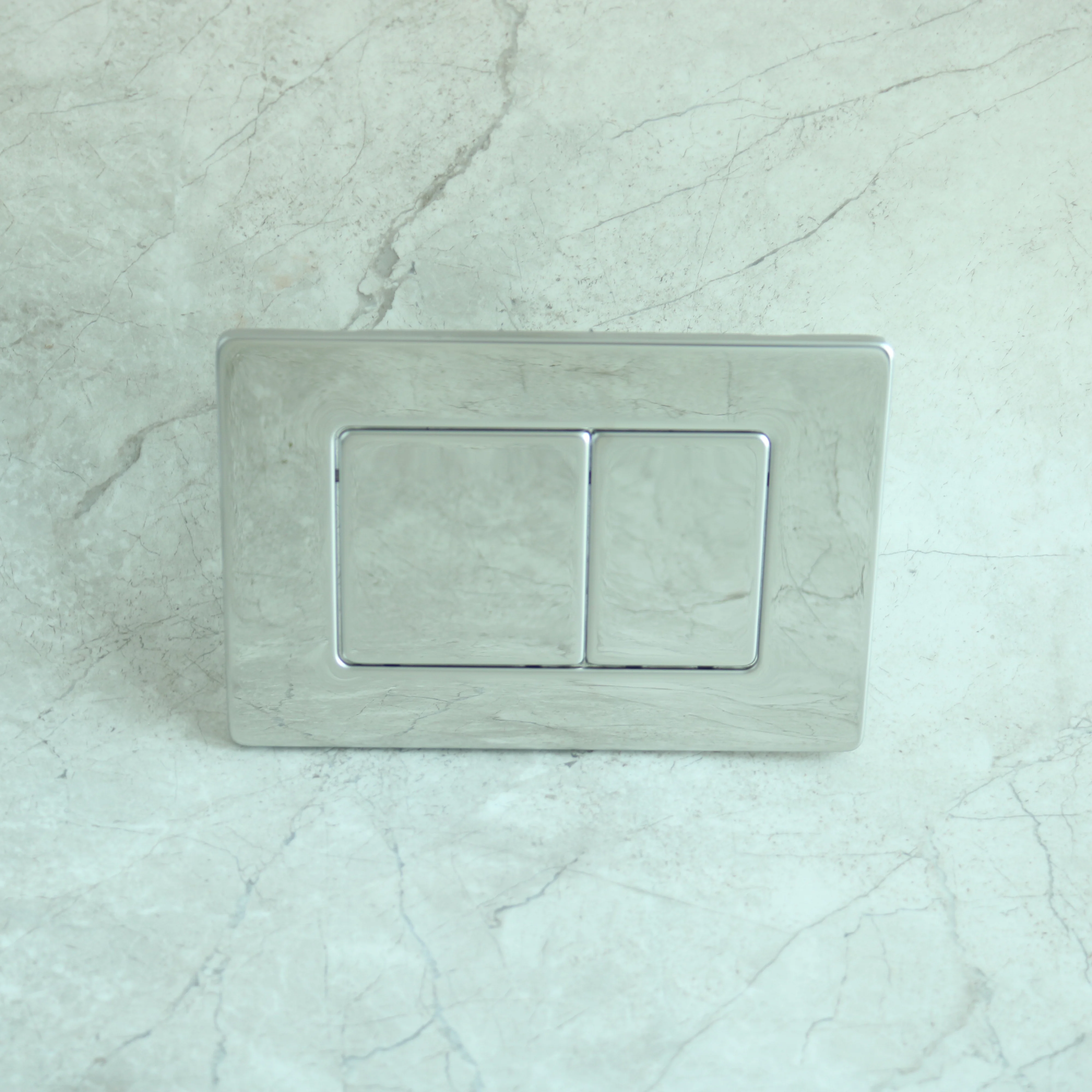 

Dual-Flush Actuator Plate for Concealed Cisterns UP300/UP320/UP720 Compatible with Geberit Sigma01/20/30 stainless steel mirror