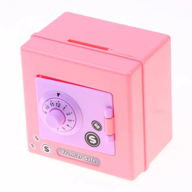 Tirelire coffre-fort avec code pour enfants boîte à monnaie_voghion.com