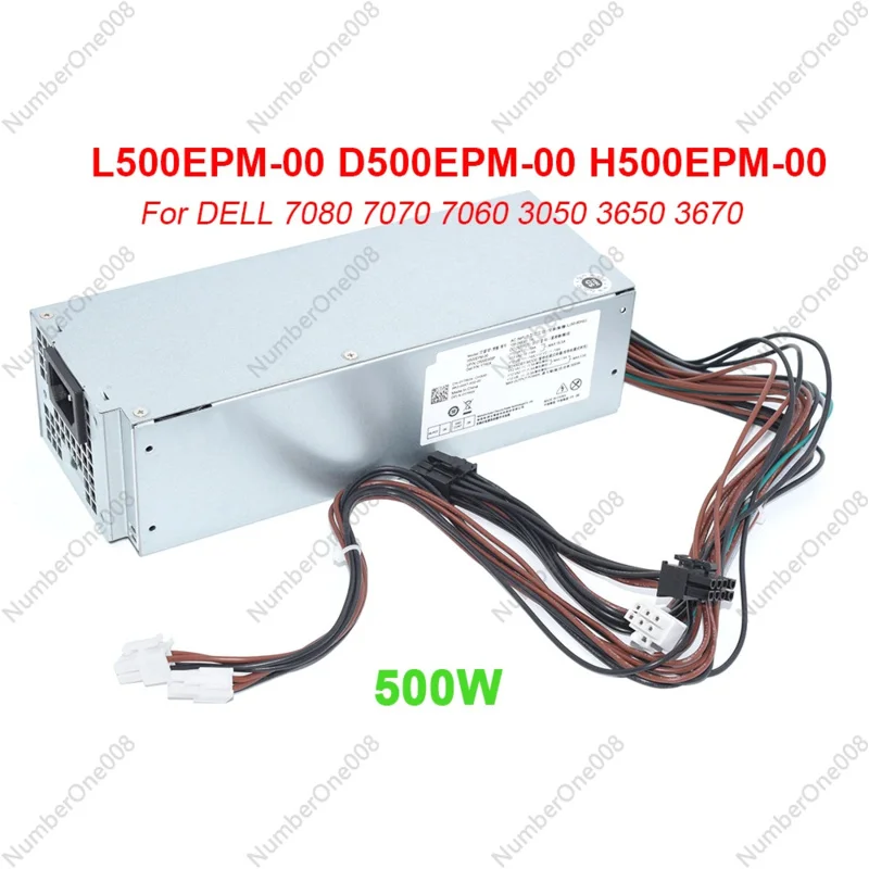 

New PSU Y7R0X H500EPM-00 L500EPM-00 D500EPM-00 For Dell Optiplex 5080MT 7080MT 7070MT 7060MT 3050MT 3650 3670 3671 5090 3260