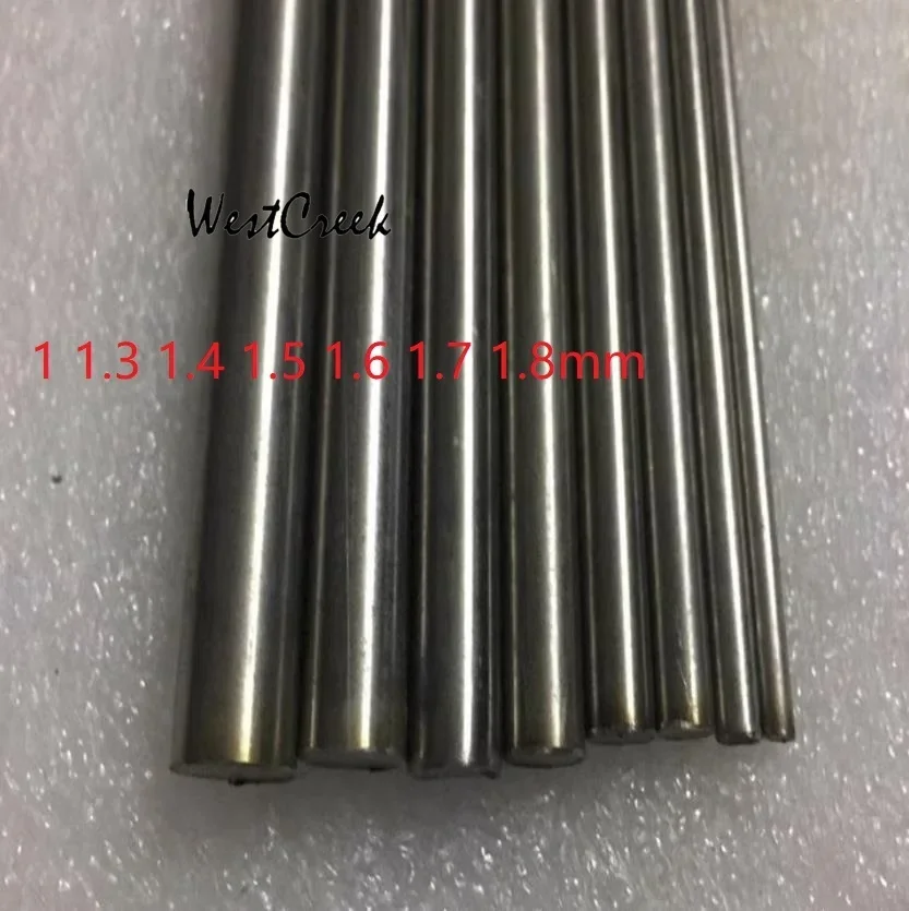 WESTCREEK 1 1.3 1.4 1.5mm 304 stainless steel round solid rod ss304 bar straight stick SUS304 fine round rod spring steel wire