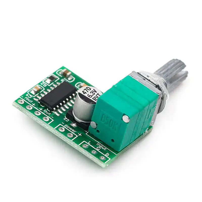 PAM8403 Mini 5V digital small power amplifier board with adjustable switching power amplifier module can be powered by USB