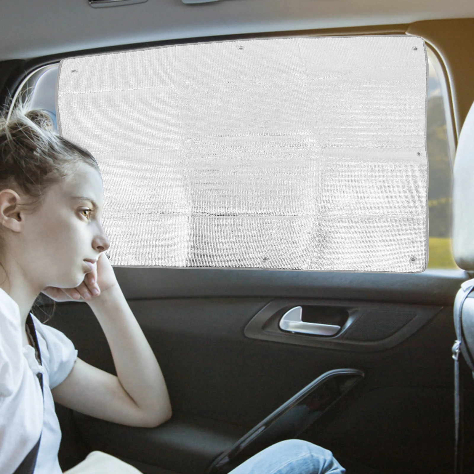 1 مجموعة غرفة الشمس فيلم العزل الألومنيوم الحرارة حجب شباك الفيلم التحكم الخصوصية المضادة للوهج ذاتية اللصق للمنزل سيارة الشمسية #3