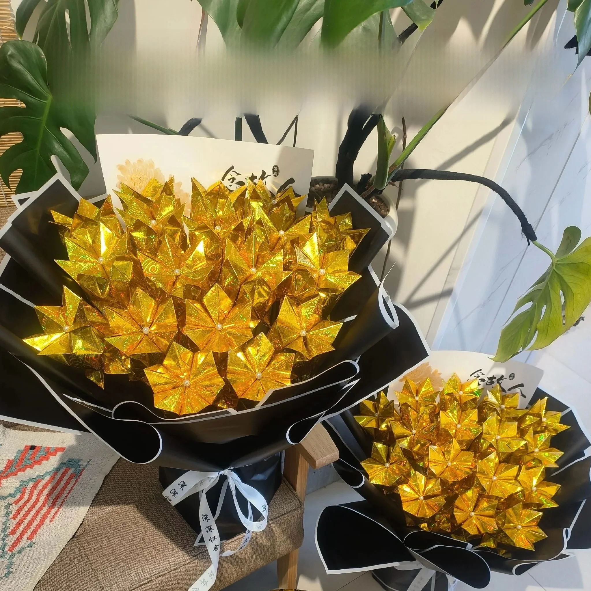 premium-large-size-treasure-flower-bouquet-half-finished-product-for-ancestral-sacrifices-qingming-spring-festival-cold-cloth