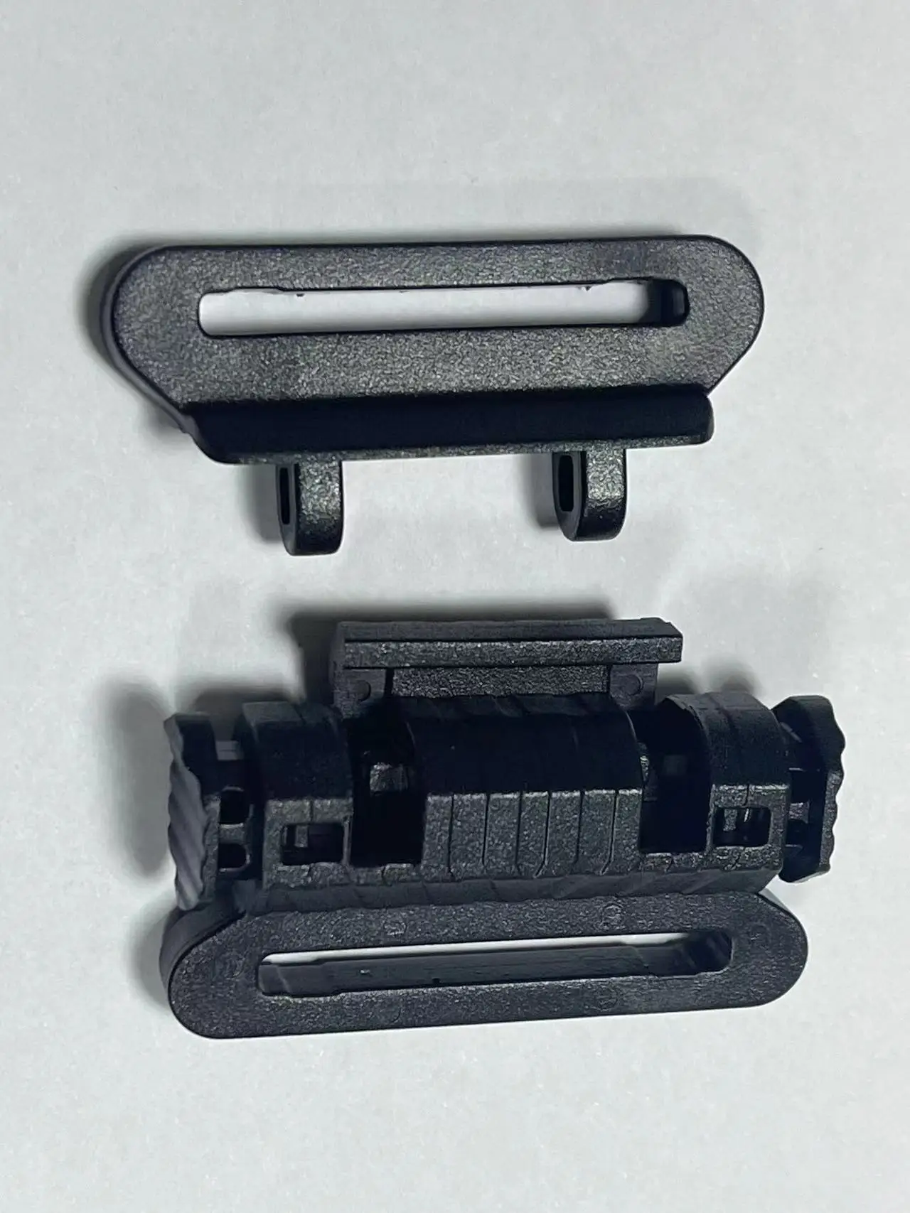 Fivela De Plástico Para Cinto, Conector Slider, Prendedor Tático, 38mm