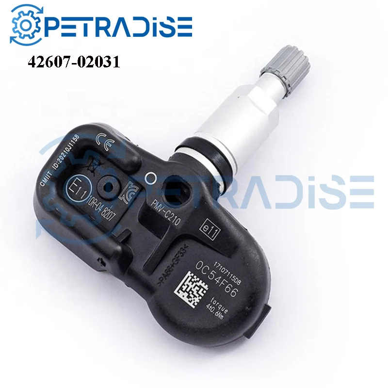 New TPMS Tire Pressure Sensor For Toyota Avensis Auris RAV4 Yaris Lexus GS450h Auto Parts OEM 42607-02031 PMV-C210 4260702031