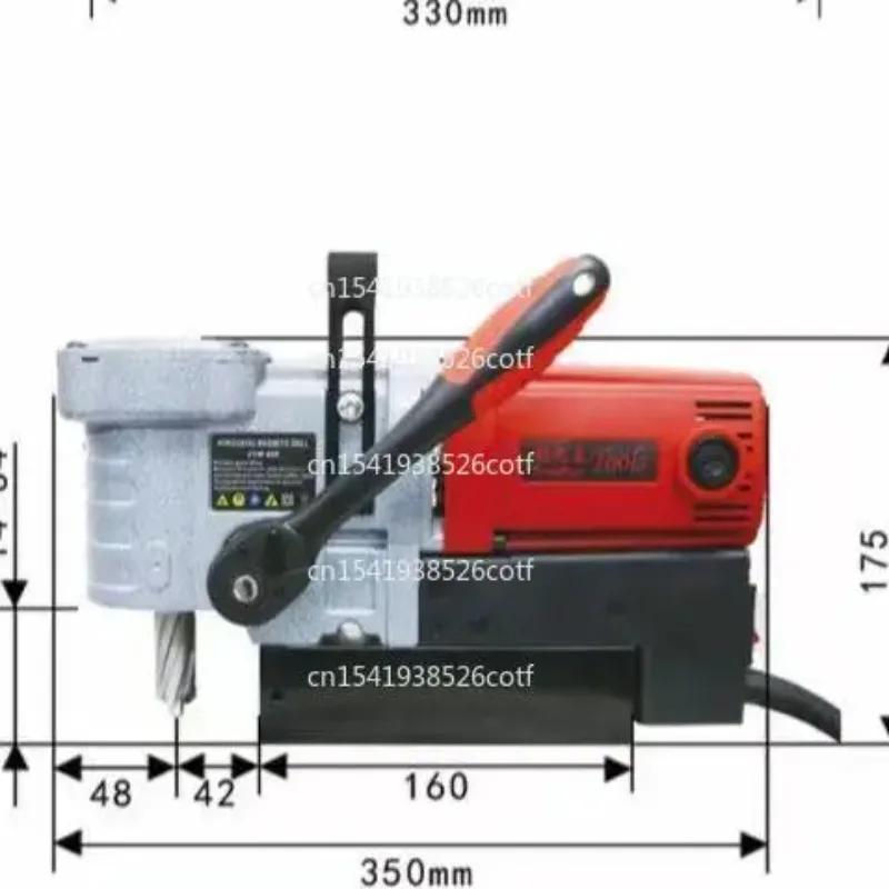 

Magnetic drill positive and negative speed regulation hollow drill lithium battery dwarf magnetic seat drill