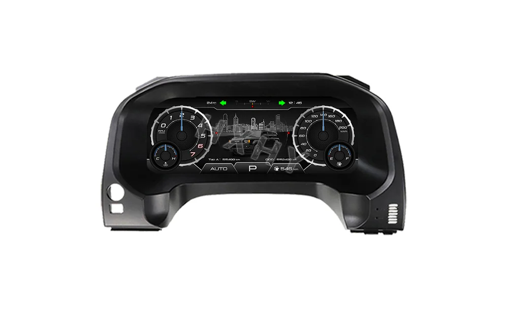 2025 Latest Original Car Digital LINUX Instrument Cluster LCD Speedmeters Dashboard player For Toyota Prado 2010-2023