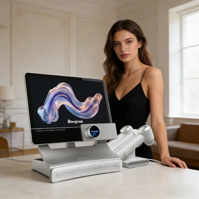 T5 Al Intelligent Scalp Analyzer Skin Moisture Test Hair Follicle Tester Upgraded Salon Equipment Available In 19 Languages