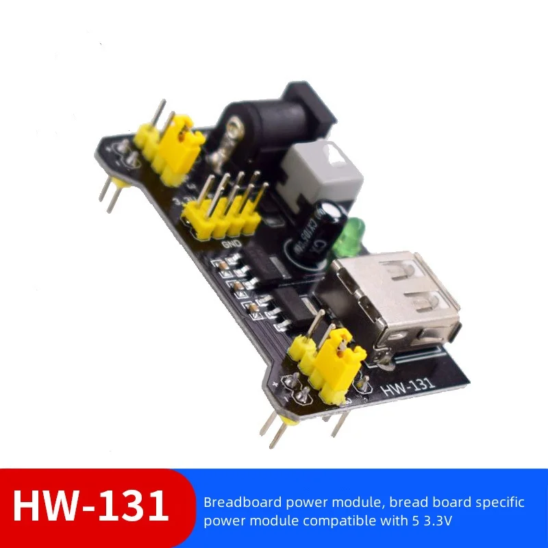 (1 pcs/lot)Breadboard power module, bread board specific power module compatible with 5 3.3V