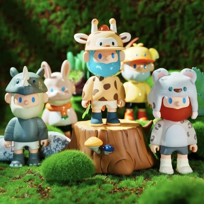 

New Arrival Farmer Bob7 Animal Citizen Series Blind Box Trendy Plaything Cute Handsome Figurine Boys Gift Collectible Items
