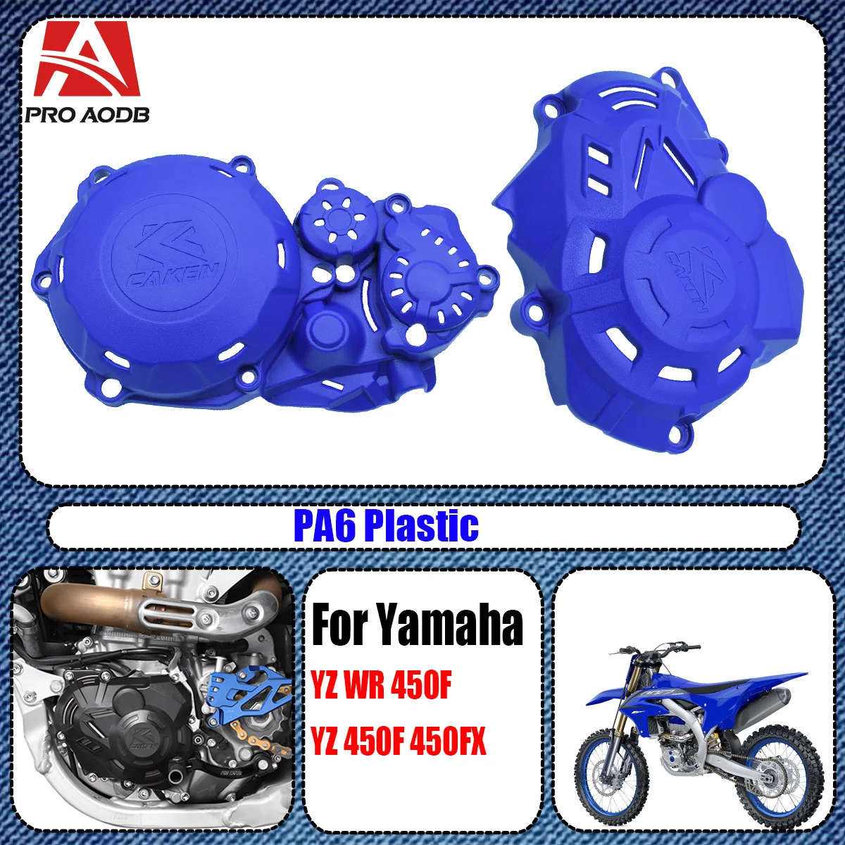 

New Motocross Accessories Clutch Water pump Ignition Protective cover For Yamaha YZ450FX WR450F YZ450F 450FX 2023 2024 2025