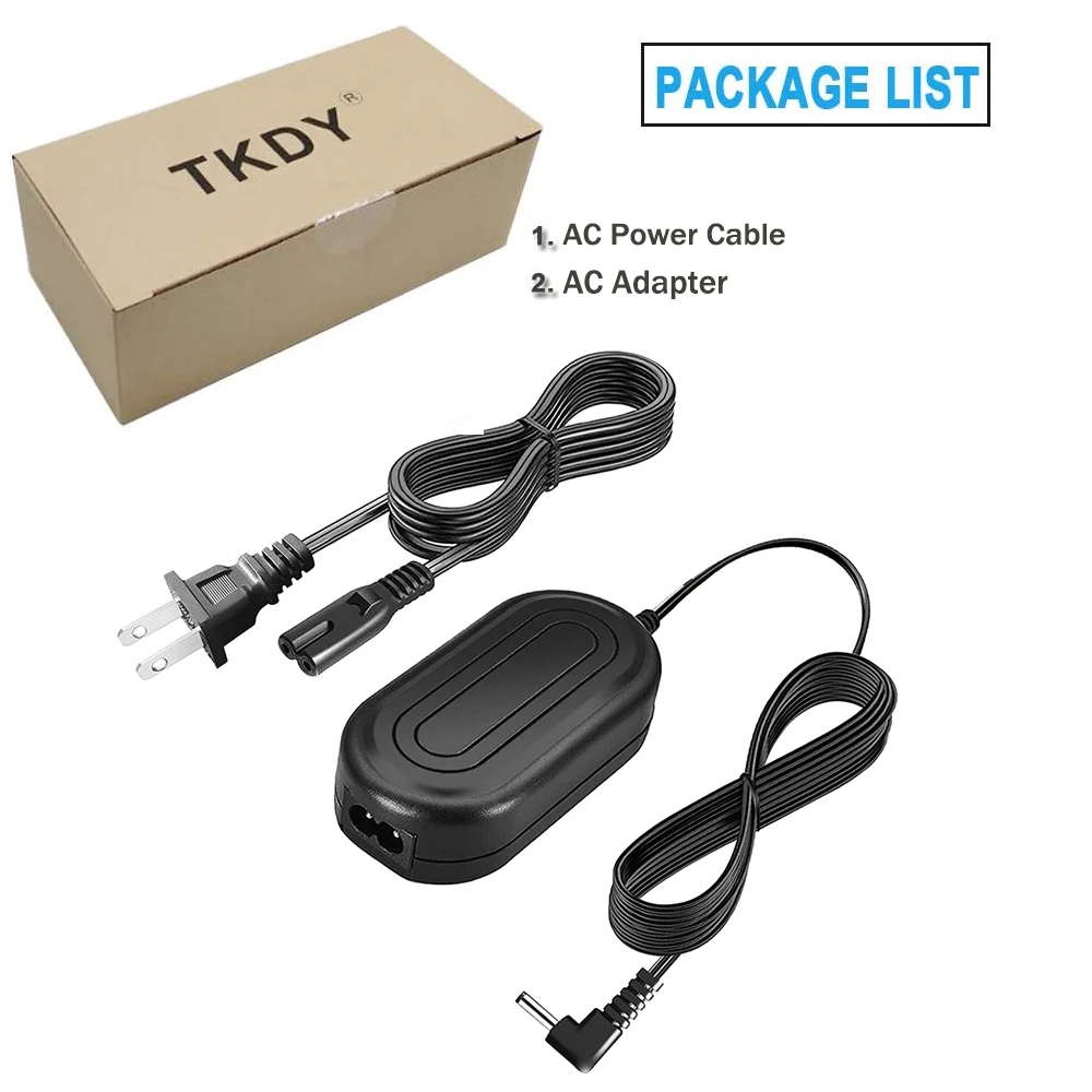 CA-570 CA570 Camcorders Charger AC Power Adapter, Compatible with Canon Vixia HF G20 HF100 HG21 HV10 FS300 ZR60 ZR80 XA10 XA11