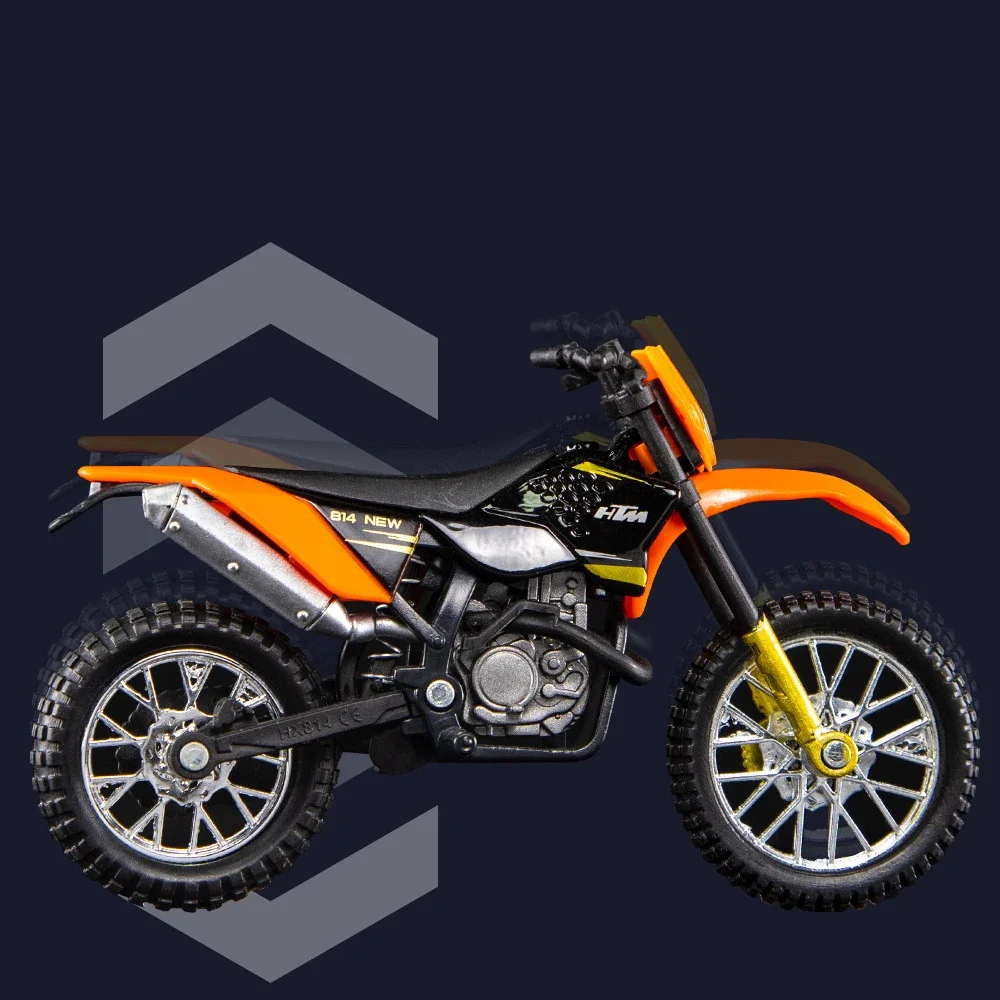 450 SX-F Alloy Motorcycle Model 1:18 Diecasts Portable Racing Finger Motobike Simulation Collection Toys For Children