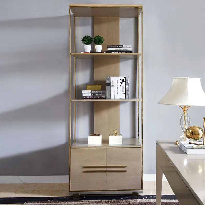 Modern modular storage bookcases with adjustable shelves