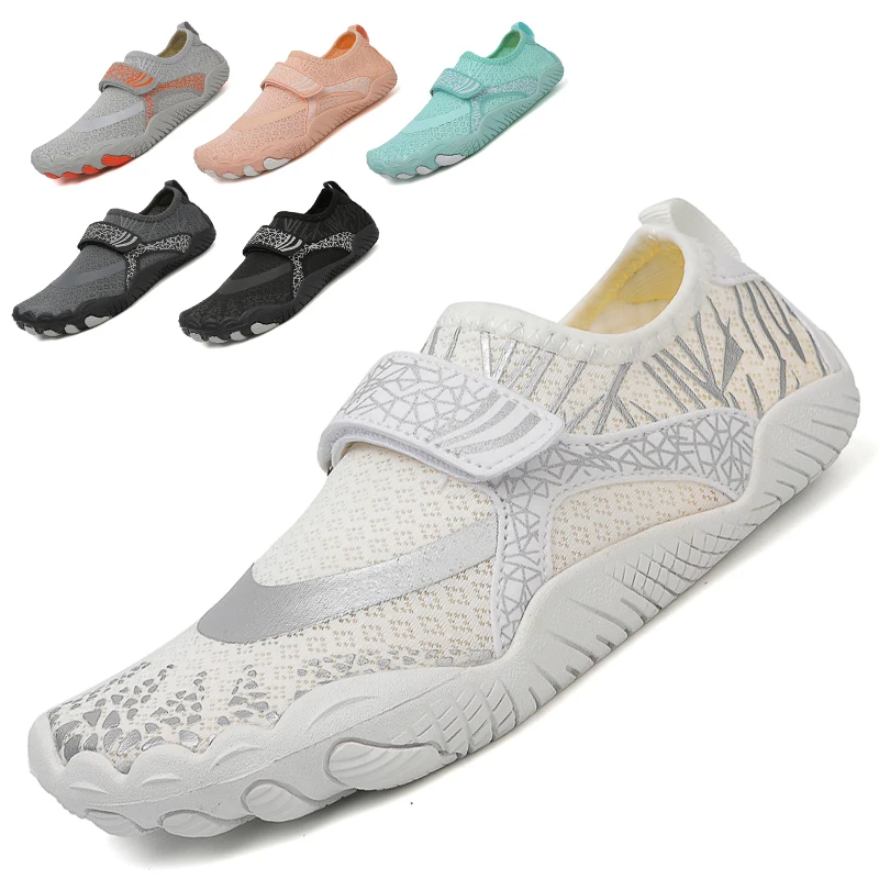 Beach Sneakers Water Shoes Couple Barefoot Beach Shoes Breathable Sport Shoe Soft-Soled Quick Dry River Sea Aqua Sneakers 35-46#