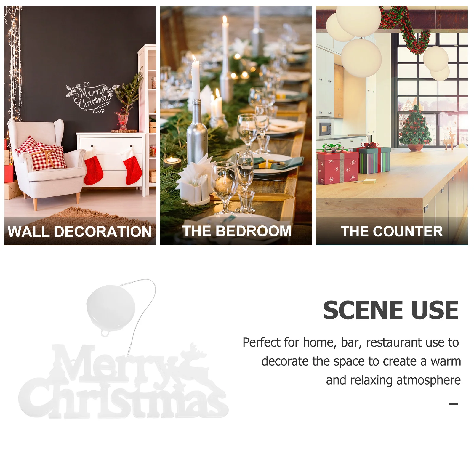 

Christmas Letter Lamp Led Glowing Alphabet Decorative Light Tabletop Bedroom Desk Holiday Party Xmas Decoration Atmosphere Night