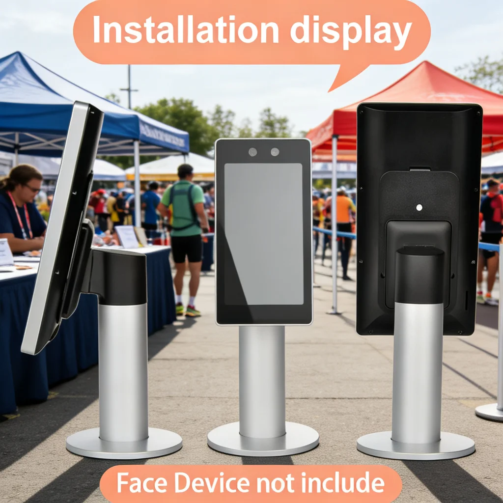 Universal Wall/Column Bracket for HIKVISION 671/641F Face Terminals – Adjustable Mount for Facial Access Control