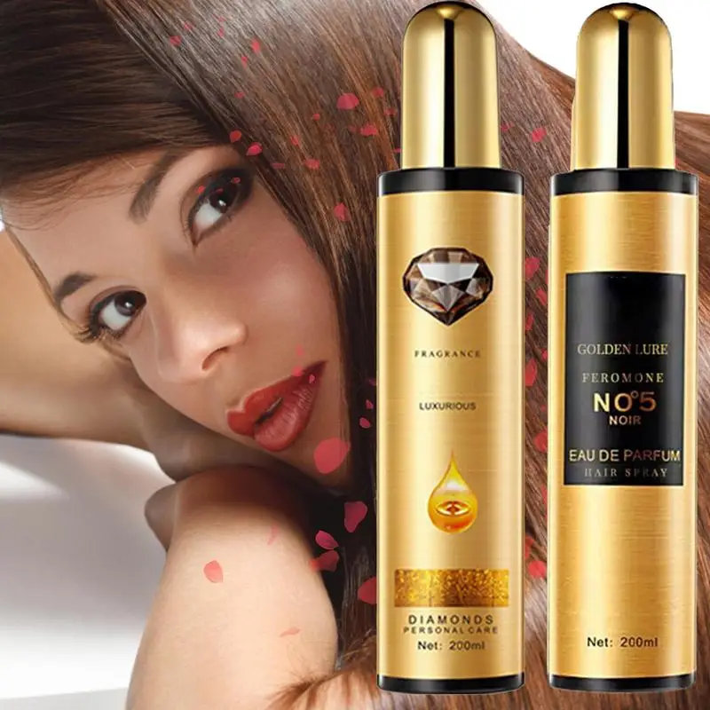 200ml Pheromone Hair Oil Pheromone Hair Spray For Women Leave-In Hair Lasting Fragrance Mist For Dry Damaged Hair Split End