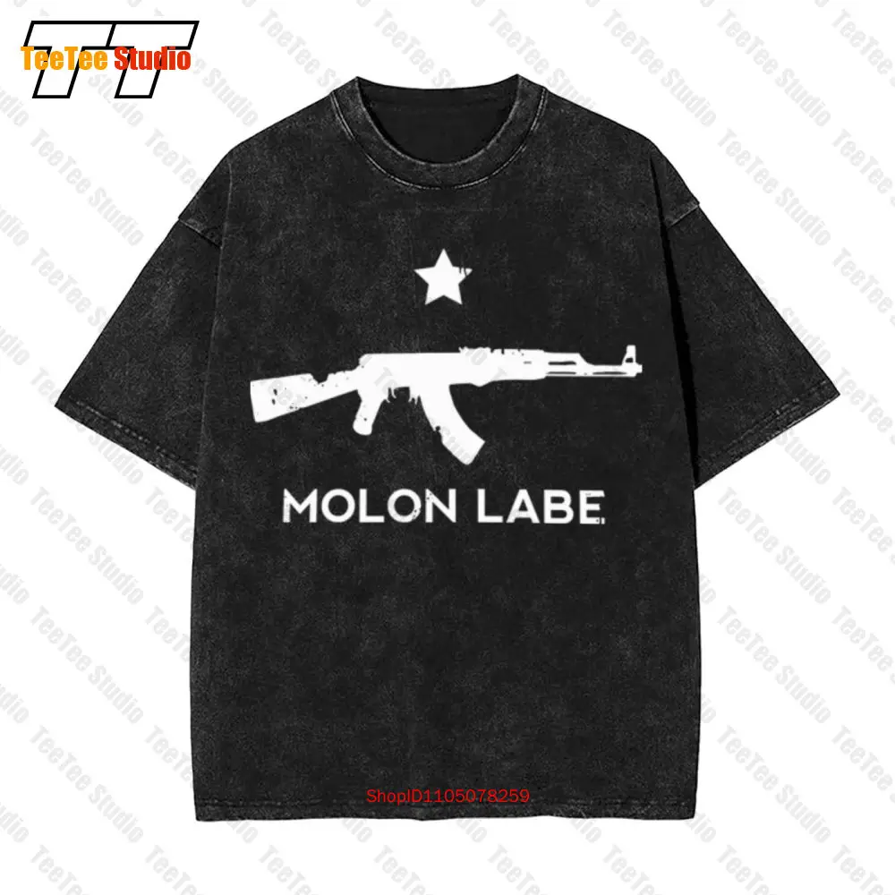 

Molon Labe Ak47 Vintage Oversized T-Shirt P21Z