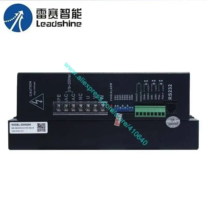 100% Genuine Leadshine 3 Phase Stepper Motor Drive 3DM2283 Current 8.2 A for NEMA 34 42 Motor Replace Old 3MD2283 3ND2283