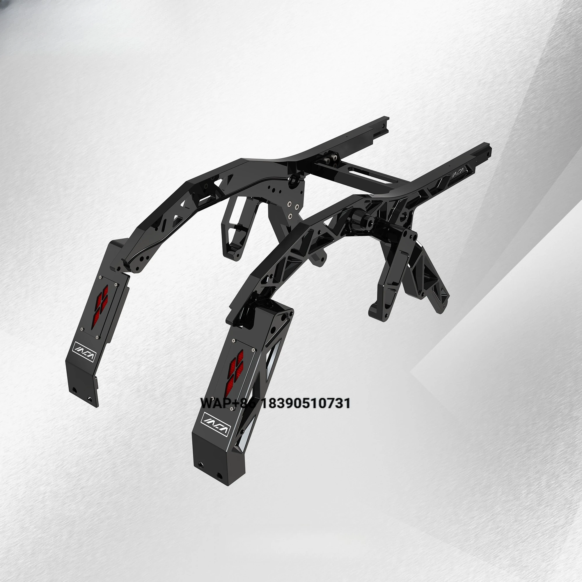 Inca-Touring Aluminum Rear Subframe for Street Motorcycle-New 1-Year Warranty Replacement Part CN/SIC Origin