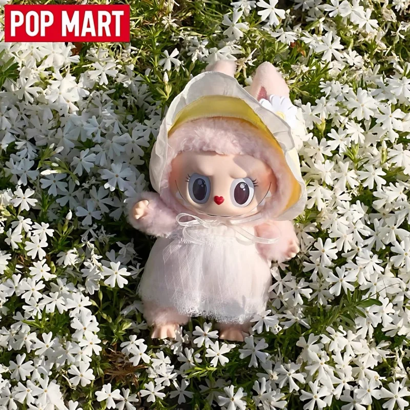 POP MART THE MONSTERS LABUBU MOKOKO FALL INTO SPRING Серия: Слепая коробка с виниловой фигуркой, украшение для комнаты, подвеска, рождественский подарок
