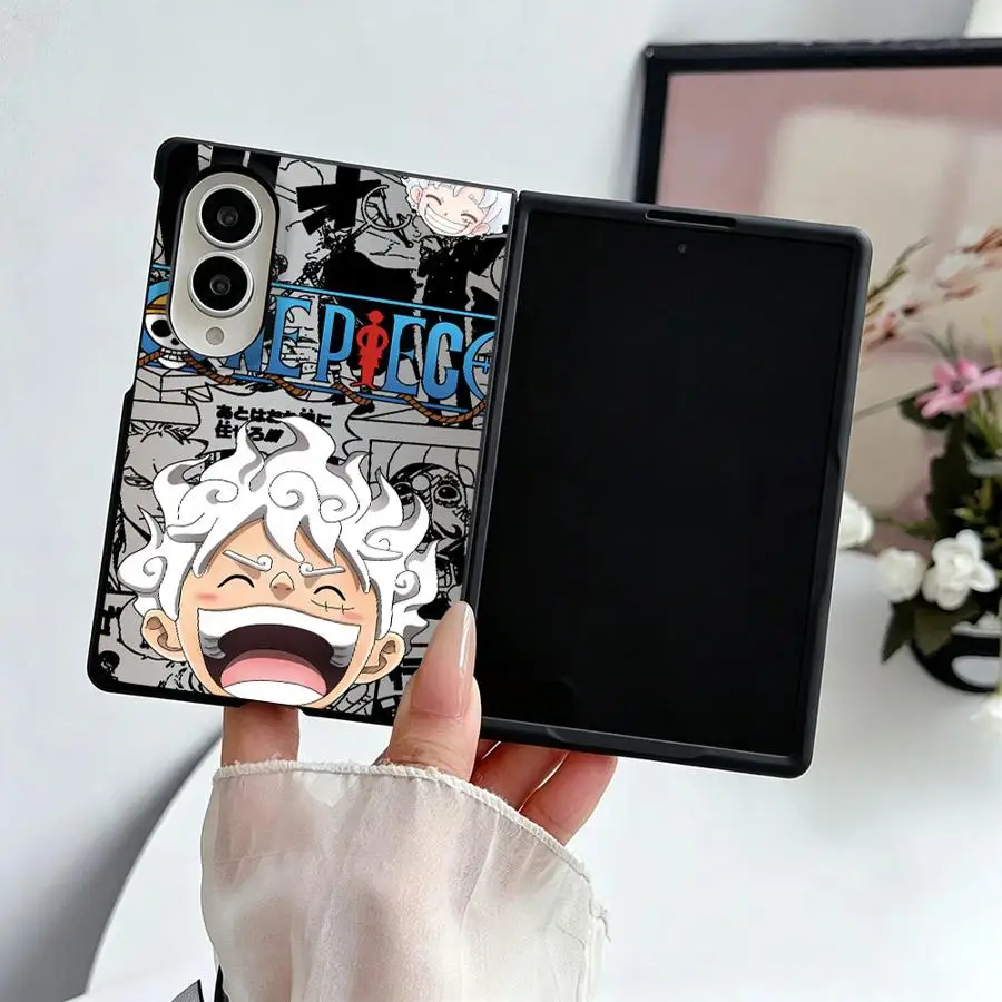 Luxury Phone Cover Case for Samsung Galaxy Z Fold8 Wide Z Fold 8 ZFold8 ZFold Wide O-One P-iece Retro Cool