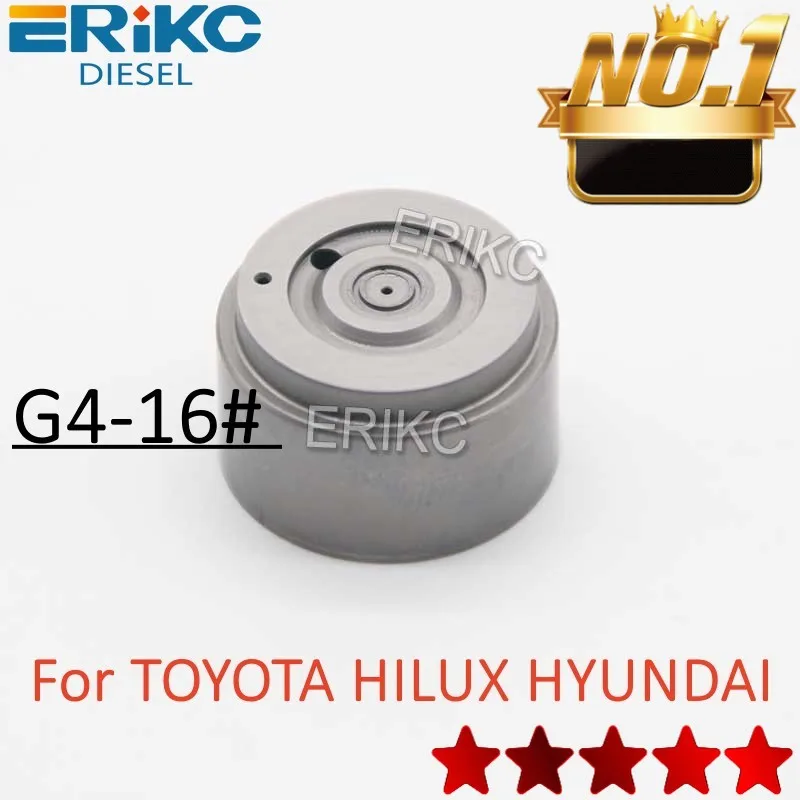 

G4-16# Diesel Fuel Injector G4 Control Valve Plate G4 for HYUNDAI G Engine 6.3L 6 Silindir 3380052800 2957000220 New