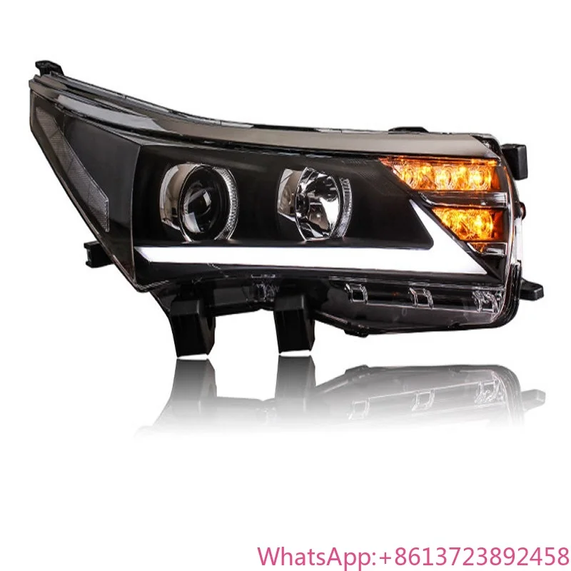 

Pair of Car Headlight Assembly for Toyota Corolla 2014-2016 Car Front Light Plug&Play Auto LED Head Lamp System