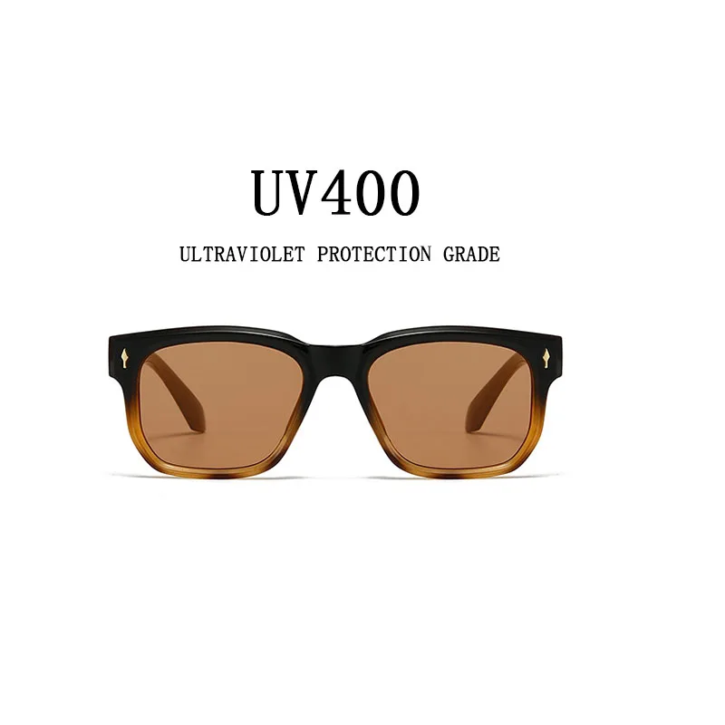 Gafas de sol de moda para hombre, Gafas de sol cuadradas Vintage, Gafas de diseñador para mujer, Gafas de sol de moda para vacaciones al aire libre, Gafas de sol de lujo
