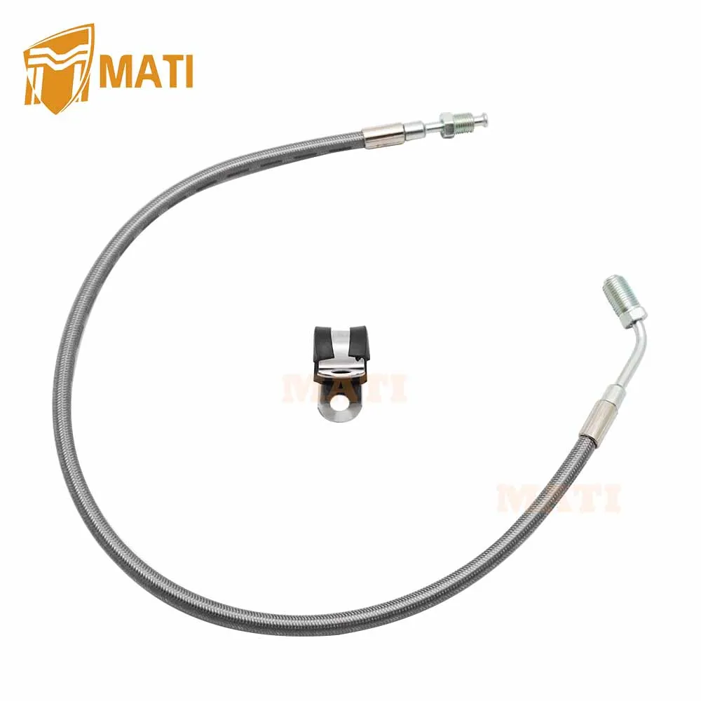 

Front Left Brake Hose Line for 2001-2004 Polaris Sportsman Magnum Scrambler Trail Boss Trail Blazer Xplorer Xpedition ATP 250