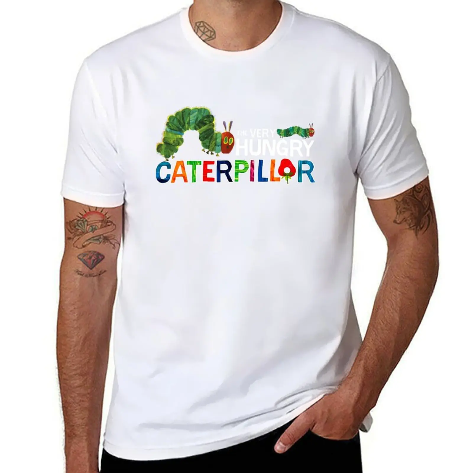 

The Best to Buy - Very hungry caterpillar 2 Black T-Shirt t shirts designer men t shirt cotton 100% T-Shirt