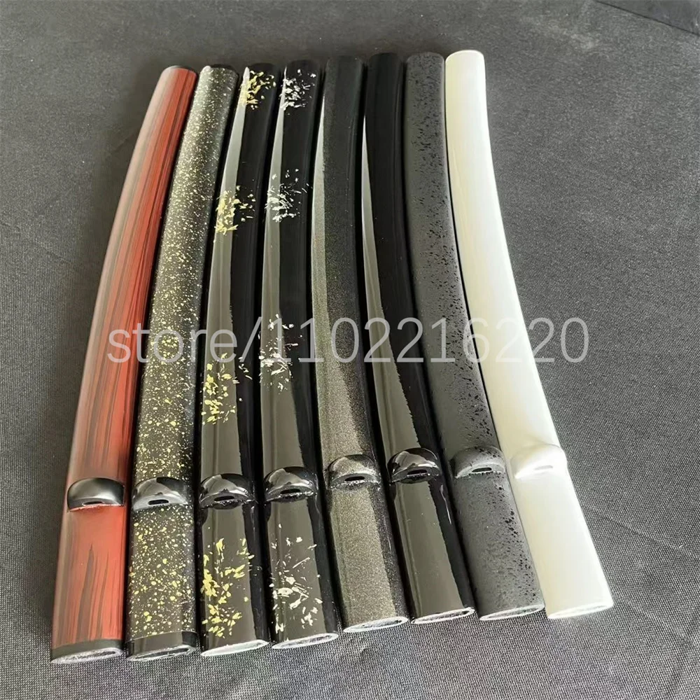Increíble funda de madera de 56cm, funda lacada brillante para espada japonesa, Wakizashi, Katana samurái, nueva
