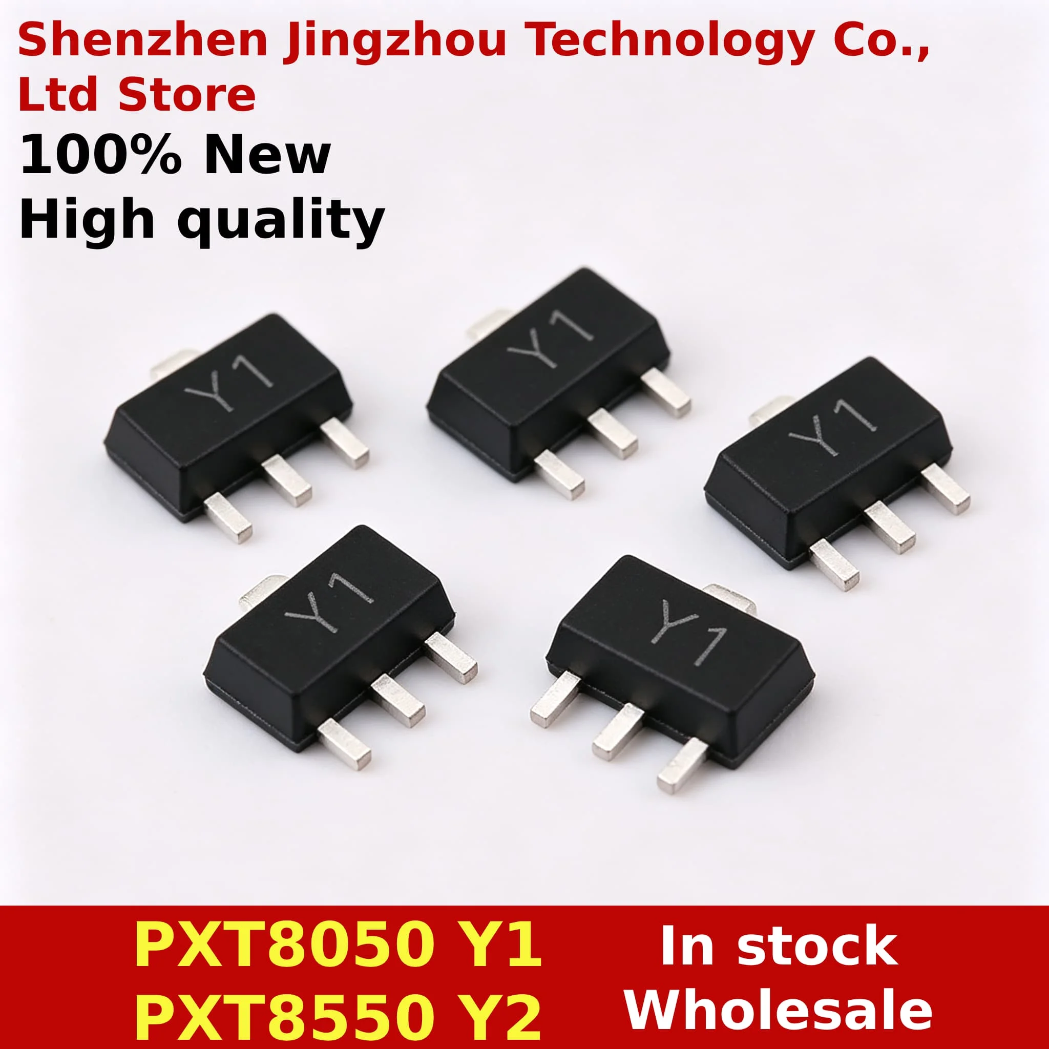 (50/500/1000PCS) 100% New PXT8050 PXT8550 SS8050 SS8550 8050 8550 Mark Y1 Y2 SOT-89 SOT89-3 Plastic-Encapsulate Transistors Chip