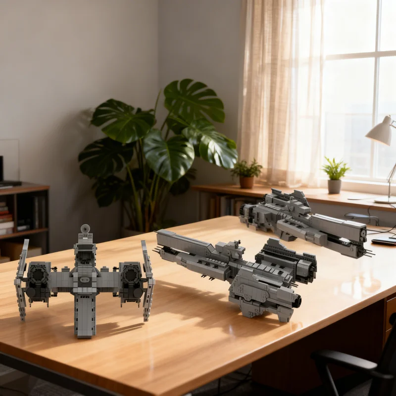 

2542pcs MOC Halo UNSC Paris Class Heavy Frigate V1 Space Model Building blocks Architecture toy Christmas gifts Brick Kids DIY
