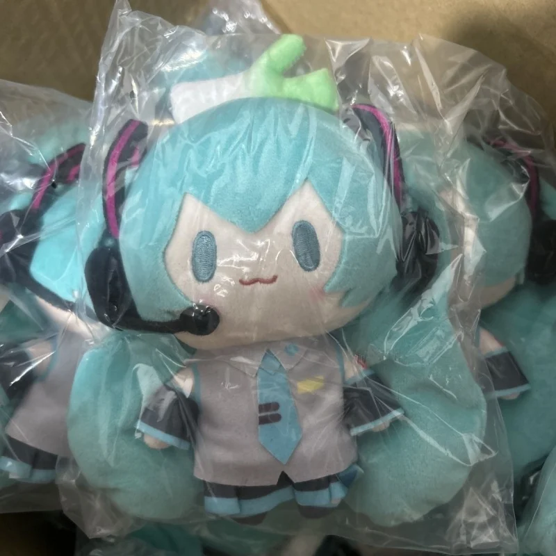 Original Miku Hatsune Rin Len Plush Stuffed Toy Fufu Top Treasure Series Vocaloid Cosplay Kaito Meiko Doll Animefigure Toys Gif