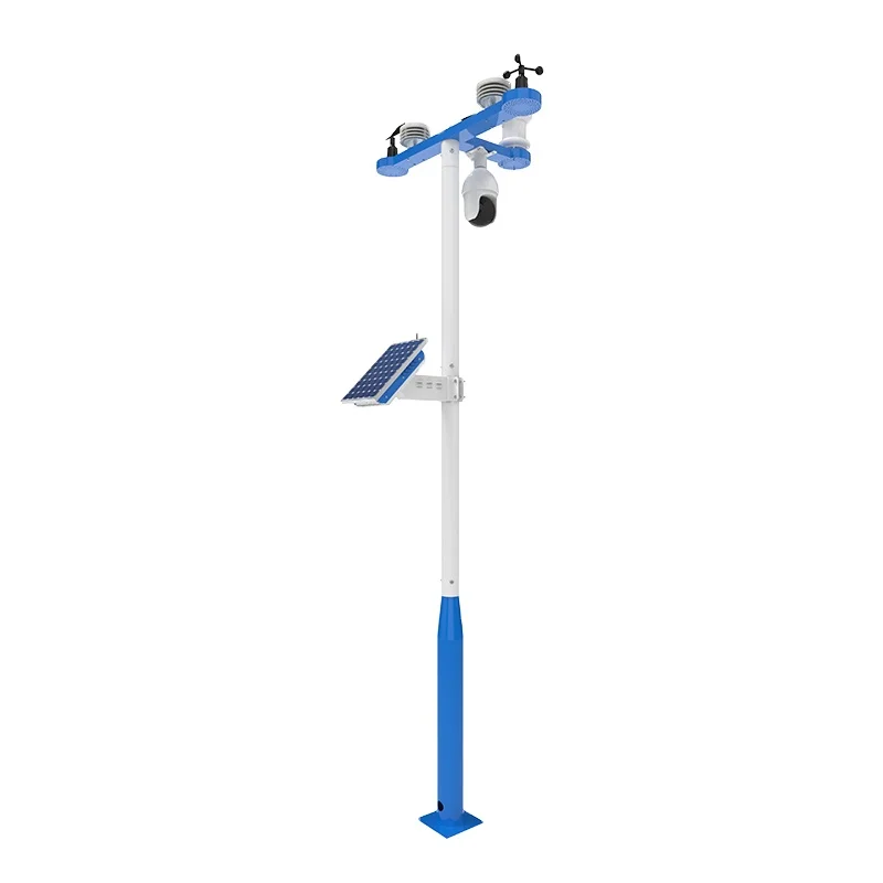 

High Quality Multi-parameter Weather Station Sensor Solar-powered IOT Farm Weather Monitoring System