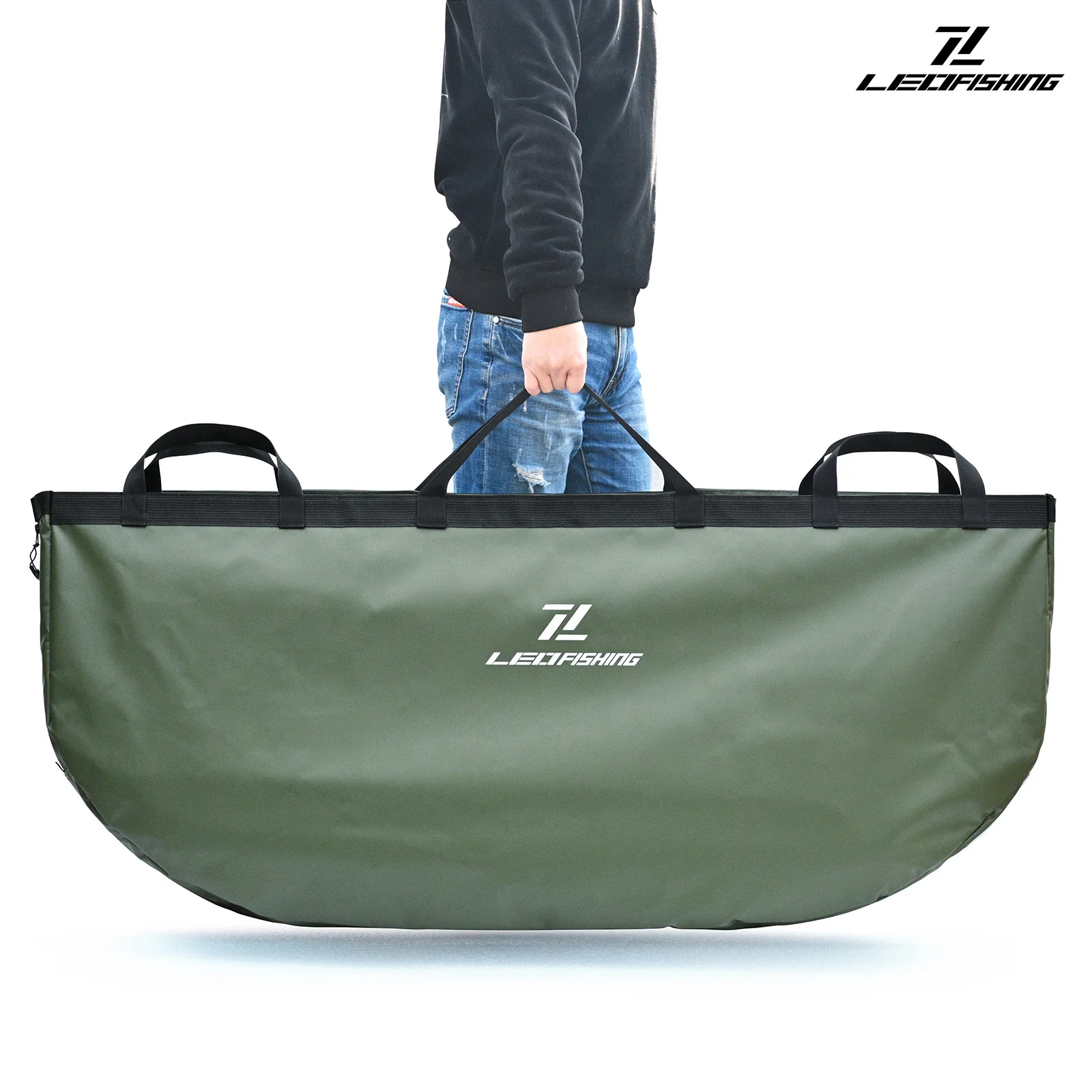 Fishes Weigh Bag Heavy Duty Large Capacity Waterproof Wear Resistant Landing Bag Fishing Accessories for Fishes Protection